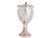 English silverplate trophy engraved for the 1954 Sunbeam Point to Point Senior Race First Class Award. Presented during...