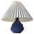 Spiky Blue Ceramic Table Lamp with Troll by Lauritz Hjorth, 1940s For Sale - Image 13 of 13