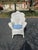 Victorian Style White Wicker Rocking Chair For Sale In Detroit - Image 6 of 6