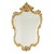 Rococo Large Baroque Crested Mirror in Gold Leaf from Deknudt, 1950s For Sale - Image 3 of 18