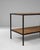 This 20th Century French industrial wooden table on a metal base combines functional simplicity with a warm, time-worn...