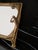 Art Nouveau Table Mirror, Pierre Bex, France, 1970s An elegant table mirror in gilt brass, produced by Pierre Bex—a French...