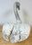 White Pair 20th C. Zinc Alloy Swan Garden Sculptures Good Scale & Weathered Surface For Sale - Image 8 of 18