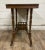 Wood Antique Victorian Chittenden and Eastman Co. Tiger Oak Parlor Table Side Table For Sale - Image 7 of 10