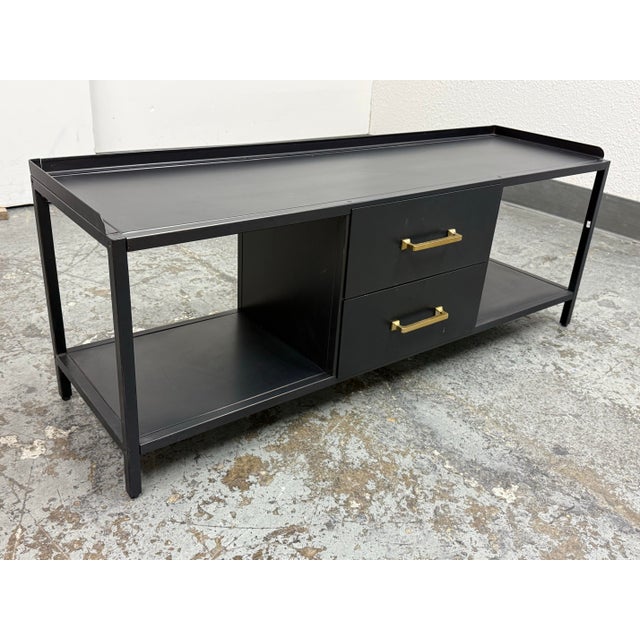 Industrial Metal Entry Bench For Sale - Image 4 of 12