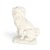 Ceramic Early 20th Century German Staffordshire-Style Ceramic Poodle With Basket 3.25" For Sale - Image 7 of 10