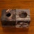 20th Mid Century Modern Art Cubed Marble Candleholders Veins Pair of Two For Sale - Image 10 of 12