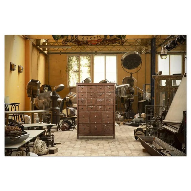 Wooden Workshop Chest of 22 Drawers, 1800s For Sale - Image 4 of 11