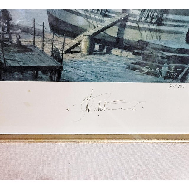 1990s John Stobart Signed Numbered Limited Edition Print, "Savannah", Framed For Sale In West Palm - Image 6 of 6