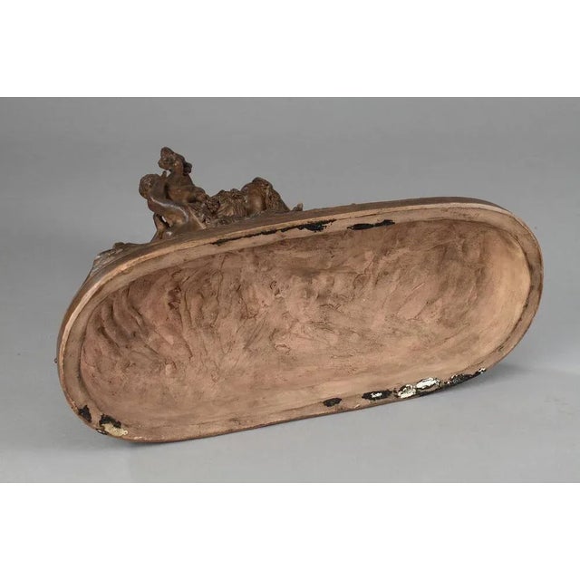 19th-Century Terracotta Object, Bacchus and Bacchantes Celebrating the Grape Harvest For Sale - Image 10 of 11