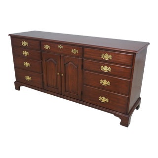 Henkel Harris Model 172 Cherry Triple Dresser For Sale