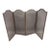Share Vintage French Country Bronze Four Panel Fireplace Screen For Sale