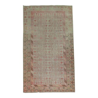 Antique Zabihi Collection Pomegranate Khotan Gallery Rug - 6'3" x 13' For Sale