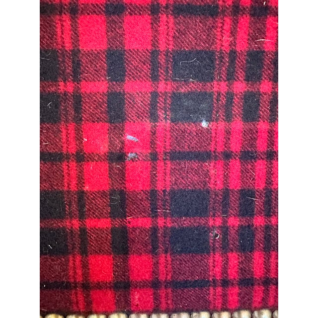Custom Ralph Lauren Plaid Storage Ottomans -a Pair For Sale In Philadelphia - Image 6 of 11