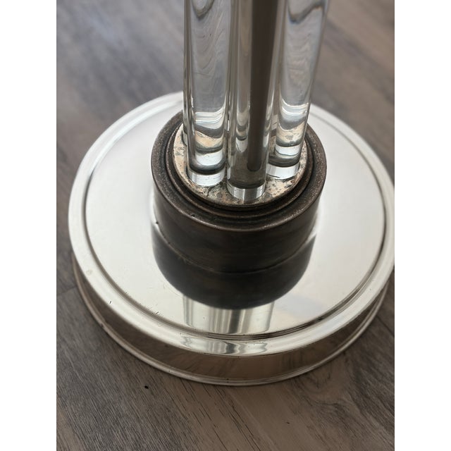 Elevate any space with this stunning Restoration Hardware Glass Rods Floor Lamp — a timeless Hollywood Regency-inspired...