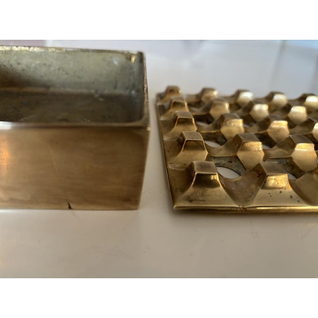 Vintage Ultima 15 Brass Ashtray by Holger Bäckström & Bo Ljungberg, 1960s For Sale - Image 10 of 13
