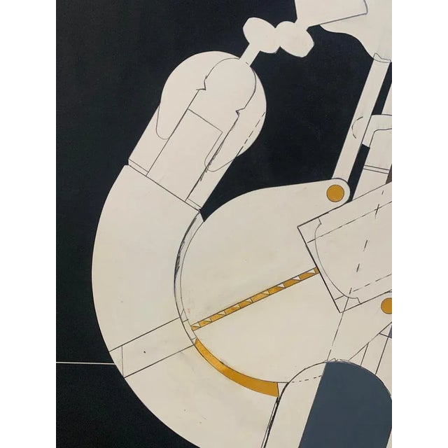 Renato Volpini, Element of Space Machine, 1970s, Mixed Media For Sale - Image 6 of 9