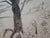 Modern Edouard Goerg, Hunting Scene, Ink Drawing For Sale - Image 3 of 5