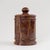Vintage Red Onyx Stone Jar With Lid For Sale - Image 4 of 12