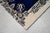 Hand-Knotted Runner Rug Navy Blue Rustik Hallway Decor Oushak Rug 3x11 Ft Approx For Sale - Image 9 of 13