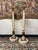 Large Painted and Parcel Gilt Columns, Set of 2 For Sale - Image 5 of 5