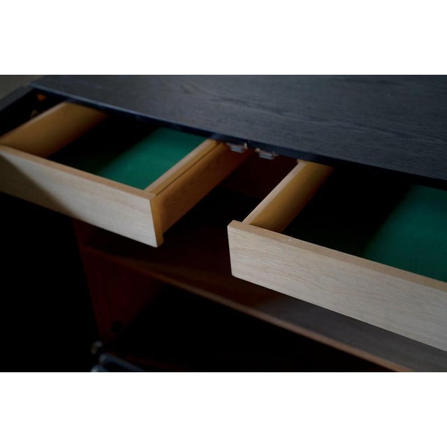 Brutalist Black Sideboard by Frans Defour, Belgium, 1970s For Sale - Image 6 of 10
