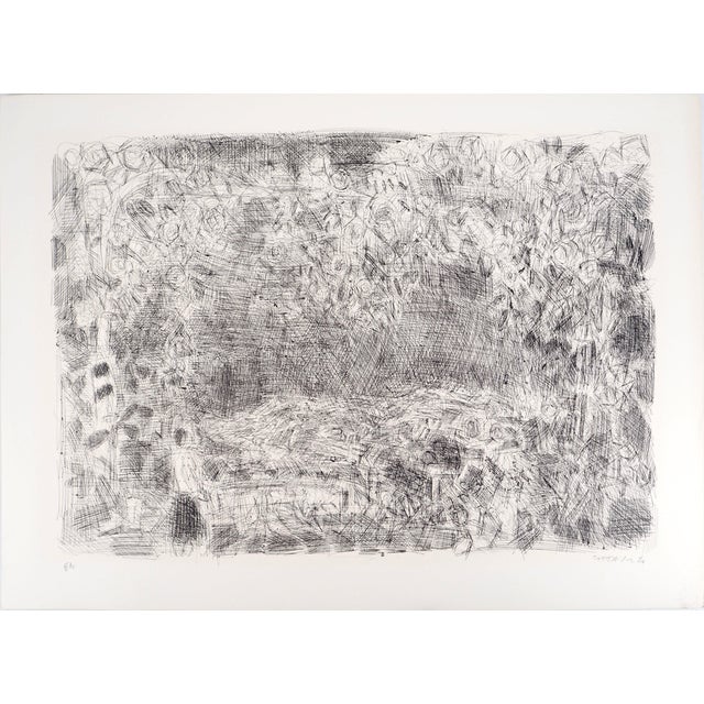 André Cottavoz, Crowd Jubilant, 1976, Original Lithograph For Sale