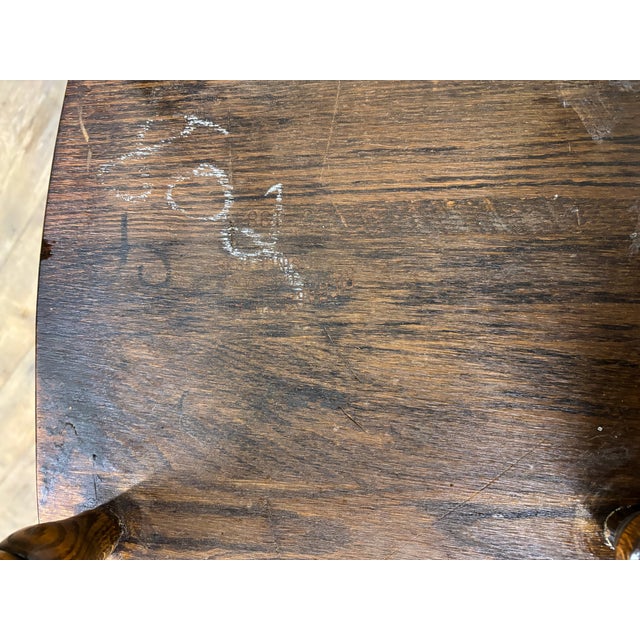 Vintage Richardson Brothers Co Art Nouveau Colonial Style Windsor Dining Chairs For Sale - Image 9 of 14