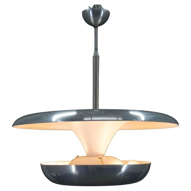 Large Bauhaus Pendant Light attributed to Ias, 1920s For Sale - Image 15 of 15