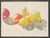 Traditional Claudia Jernigan Three Pair Fruit Still Life Watercolor For Sale - Image 3 of 3