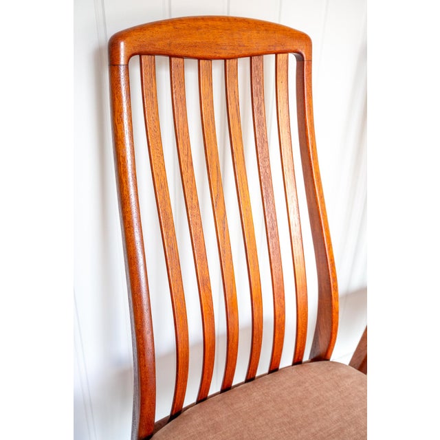 Vintage Danish Teak Dining Chairs by Preben Schou Andersen, 1970s, Set of 6 For Sale - Image 15 of 18
