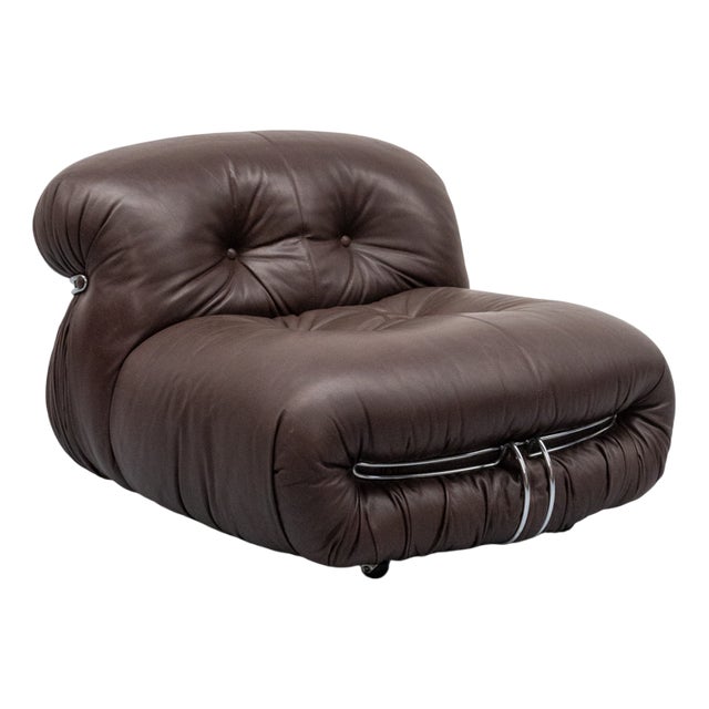 Soriana Armchair by Afra & Tobia Scarpa for Cassina, 1970s For Sale