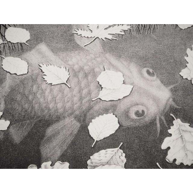 Maurits Cornelis Escher, Autumn and Carp, 2008, Engraving For Sale - Image 7 of 9