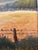 Vintage Mid-Century Style Rural Landscape Oil Painting For Sale - Image 4 of 5