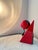 1980s Vintage Space Age Red Magnetic Table Lamp from Brilliant Leuchten AG, Germany, 1980s For Sale - Image 5 of 12