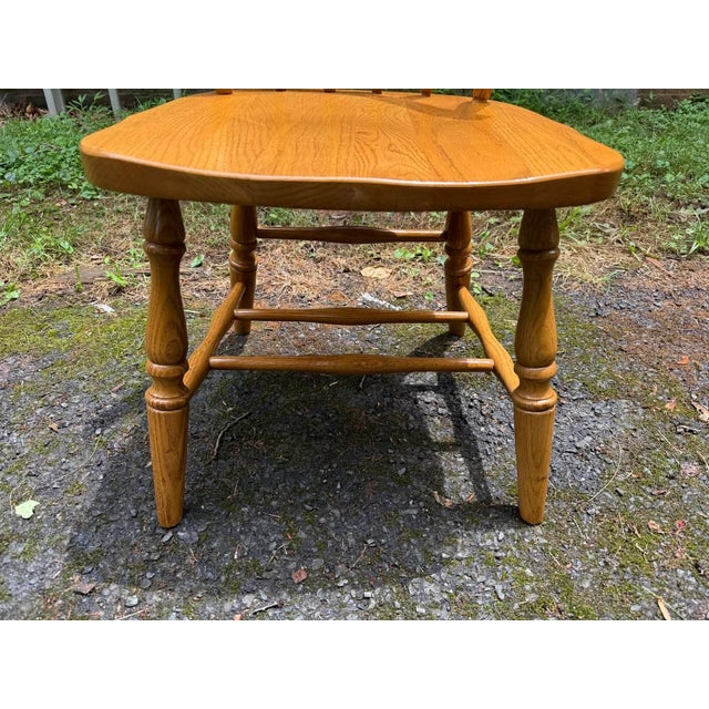 Vintage Spindle Windsor Dining Chairs. Set of 6 For Sale - Image 15 of 16