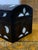 Boho Chic Late 20th Century Vintage Mother-Of-Pearl & Brass Inlaid Walnut Box With Dome Top From Turkey For Sale - Image 3 of 5