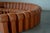 Animal Skin DS-600 Sectional Sofa in Cognac Leather by de Sede, Swiss, 1990s For Sale - Image 7 of 18