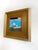 Two original mini paintings by Jessalin Beutler in a set with matching gold frames. Artwork is acrylic on canvas wrapped...