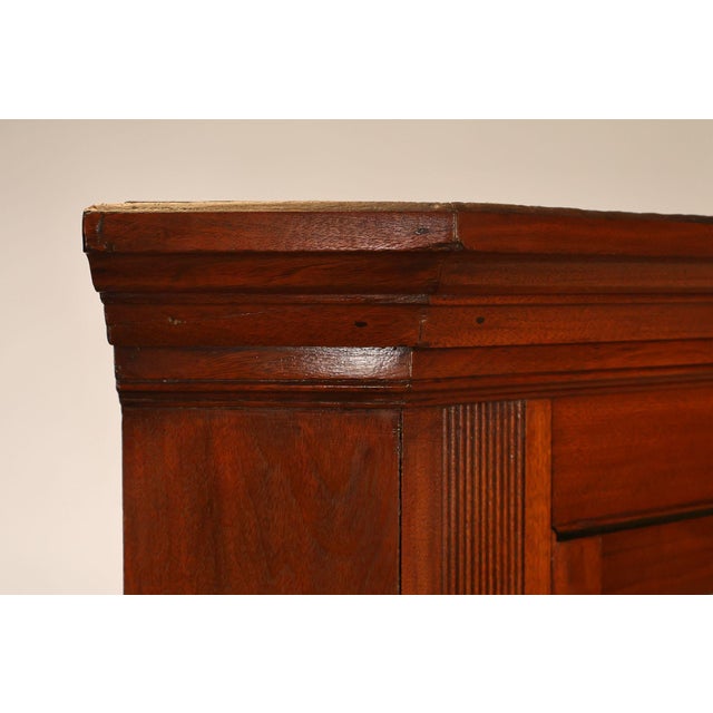 19th Century Antique American Walnut Corner Cabinet For Sale - Image 5 of 18