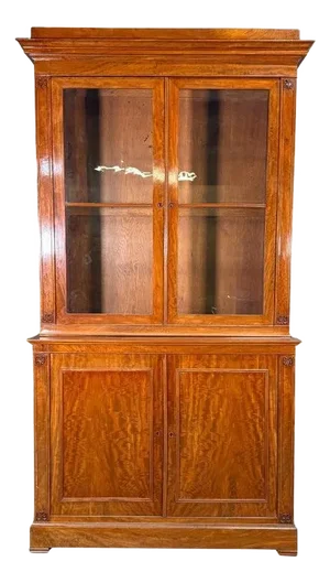 French Louis Philippe Mahogany Bookcase C1830