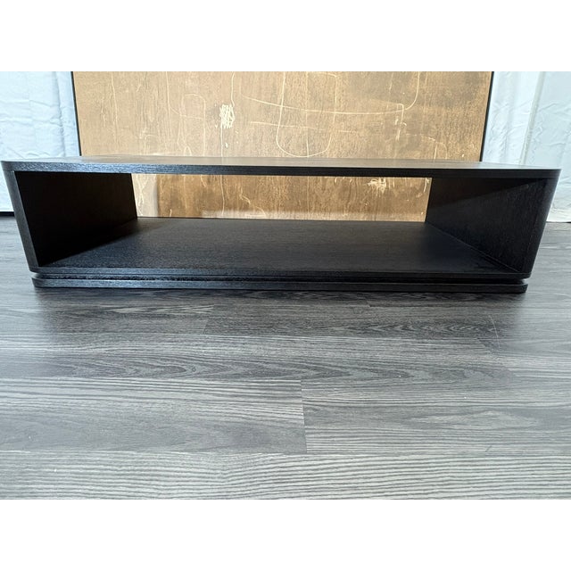Rh Ligné Open Rectangular Coffee Table – 64" American White Oak | Architectural Open Plinth Design | Julie Lawrence Collection For Sale - Image 10 of 18