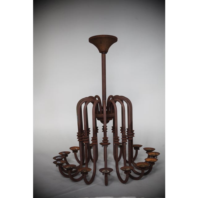 Antique Candle Chandelier, 1890s For Sale - Image 18 of 18