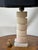 Vintage Table Lamp in Alabaster with Black Lampshade, 1960s For Sale - Image 4 of 6