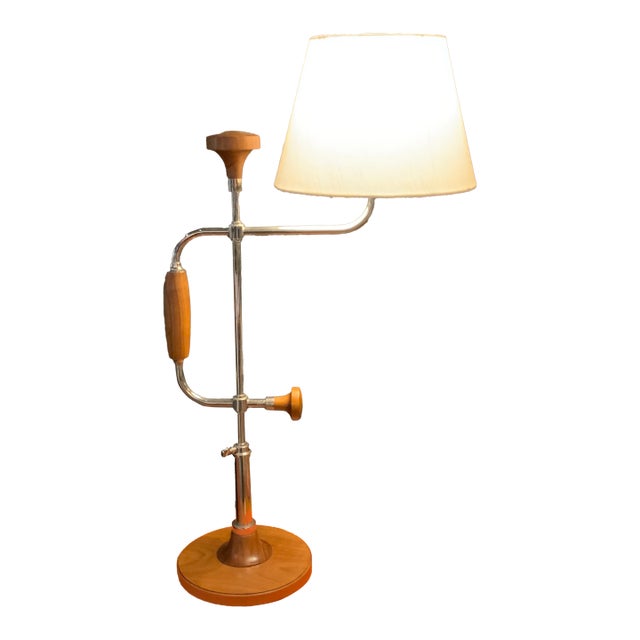1990s David Linley Telescopic Table Lamp For Sale