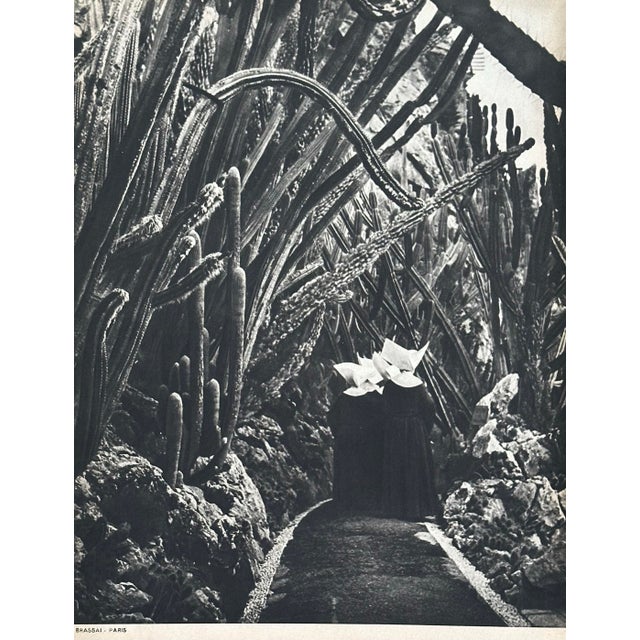 Brassaï Vintage Black & White Photogravure Print. C.1947 For Sale