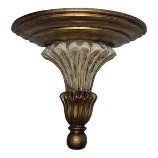 Mid 19th Century Italian Neoclassical-Style Demilune Wall Sconce For Sale