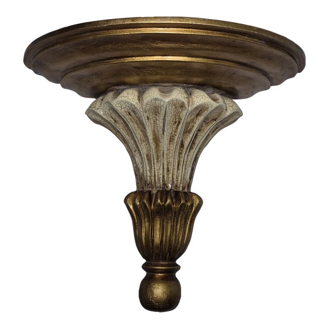 Mid 19th Century Italian Neoclassical-Style Demilune Wall Sconce For Sale