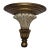Mid 19th Century Italian Neoclassical-Style Demilune Wall Sconce For Sale