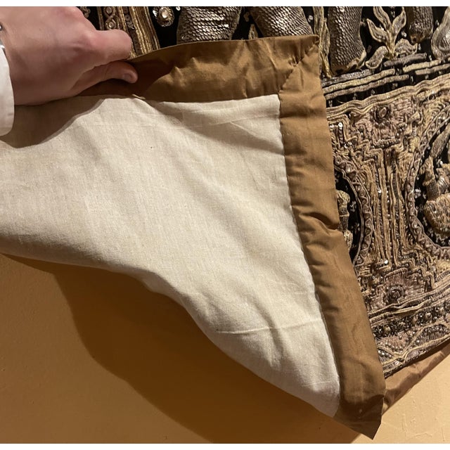 Large Embroidery Kingdom of Siam For Sale - Image 4 of 13